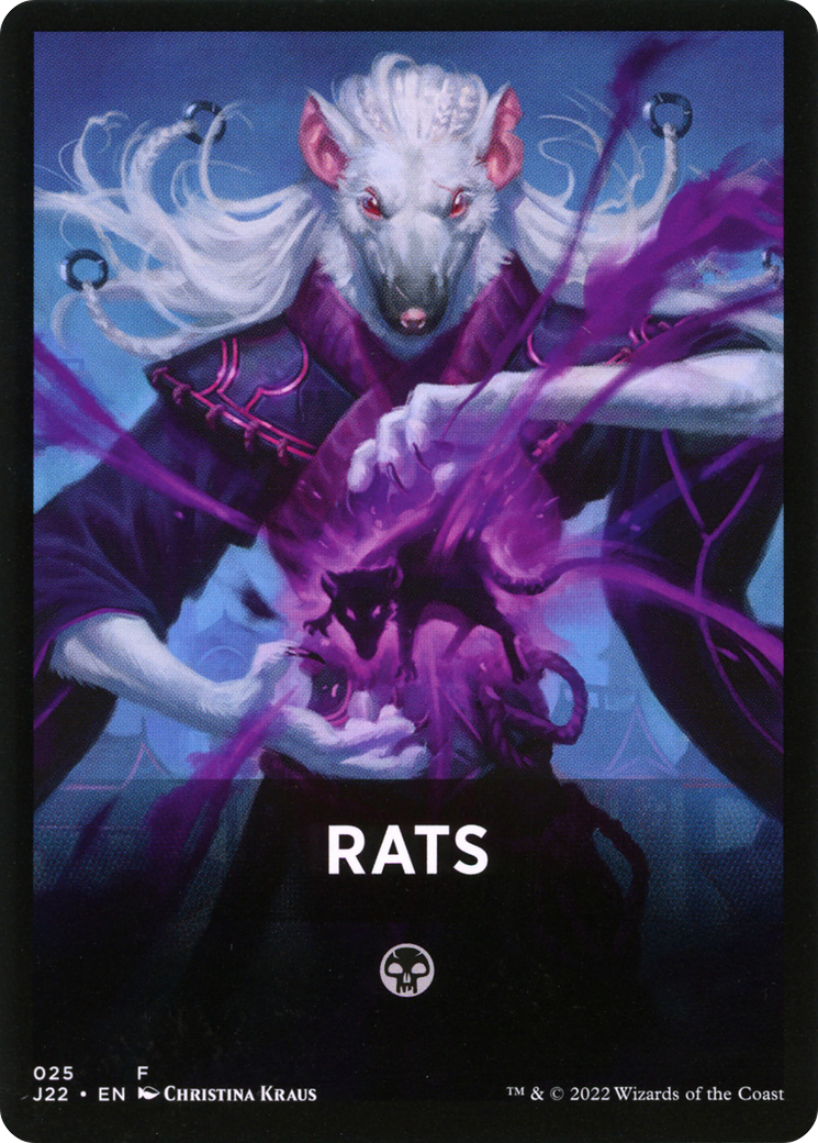 Rats Theme Card [Jumpstart 2022 Front Cards] | Enigma On Main