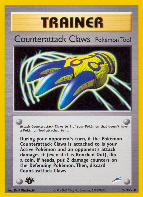 Counterattack Claws (97/105) [Neo Destiny 1st Edition] | Enigma On Main