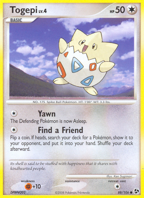 Togepi (88/106) [Diamond & Pearl: Great Encounters] | Enigma On Main