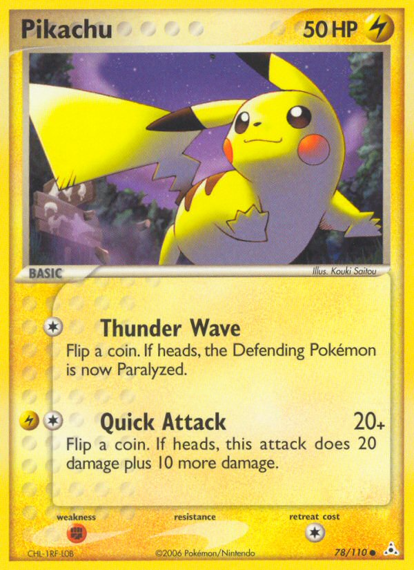 Pikachu (78/110) [EX: Holon Phantoms] | Enigma On Main