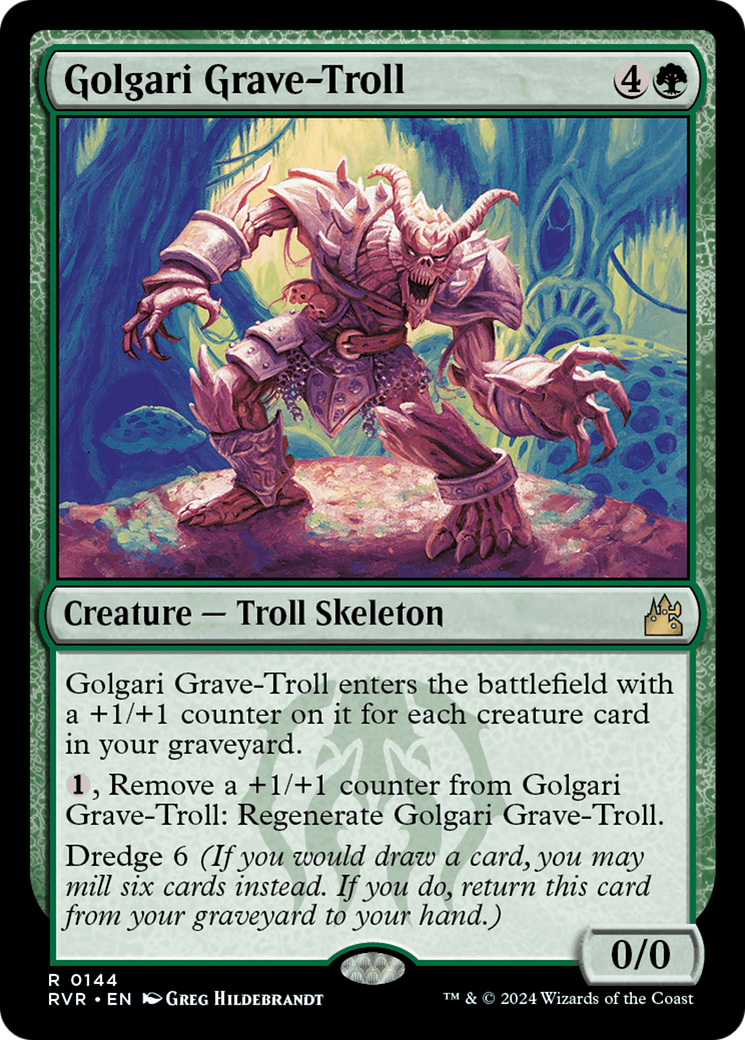 Golgari Grave-Troll [Ravnica Remastered] | Enigma On Main