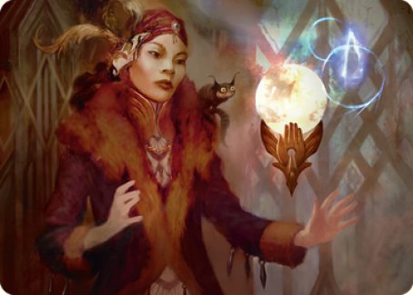 Misfortune Teller Art Card [Streets of New Capenna Art Series] | Enigma On Main