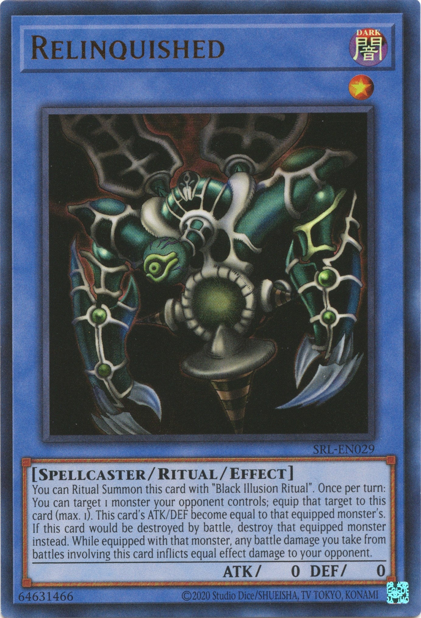 Relinquished (25th Anniversary) [SRL-EN029] Ultra Rare | Enigma On Main