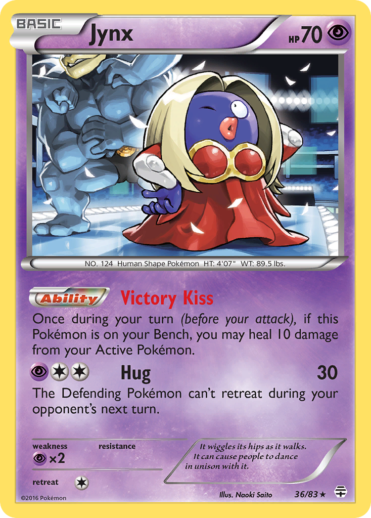Jynx (36/83) [XY: Generations] | Enigma On Main