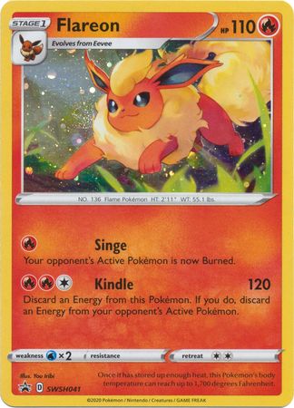 Flareon (SWSH041) [Sword & Shield: Black Star Promos] | Enigma On Main