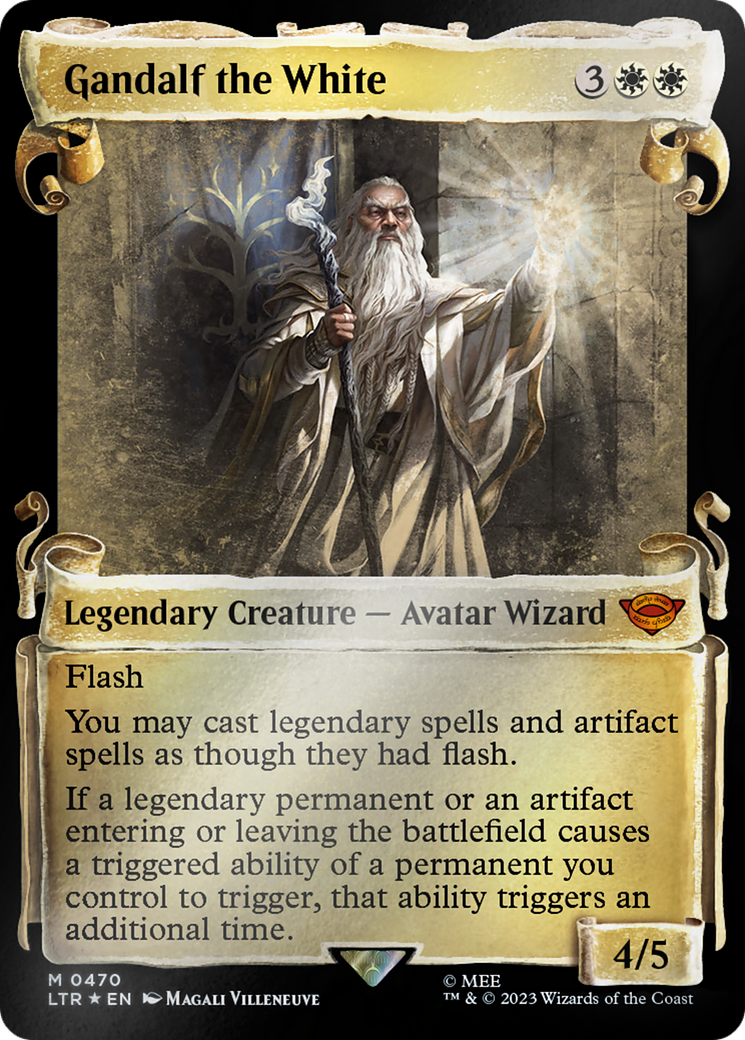 Gandalf the White [The Lord of the Rings: Tales of Middle-Earth Showcase Scrolls] | Enigma On Main