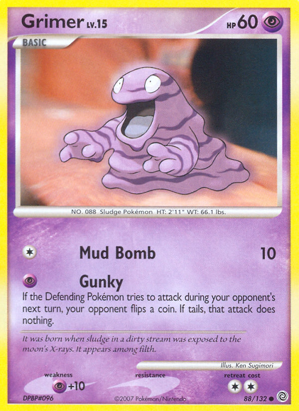 Grimer (88/132) [Diamond & Pearl: Secret Wonders] | Enigma On Main