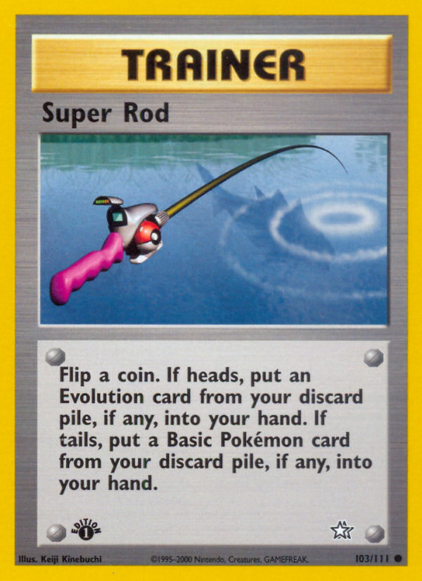 Super Rod (103/111) [Neo Genesis 1st Edition] | Enigma On Main