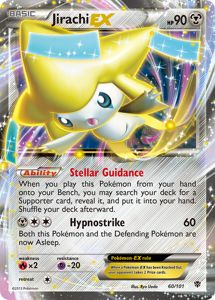 Jirachi EX (60/101) [Black & White: Plasma Blast] | Enigma On Main