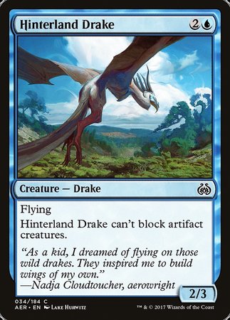 Hinterland Drake [Aether Revolt] | Enigma On Main