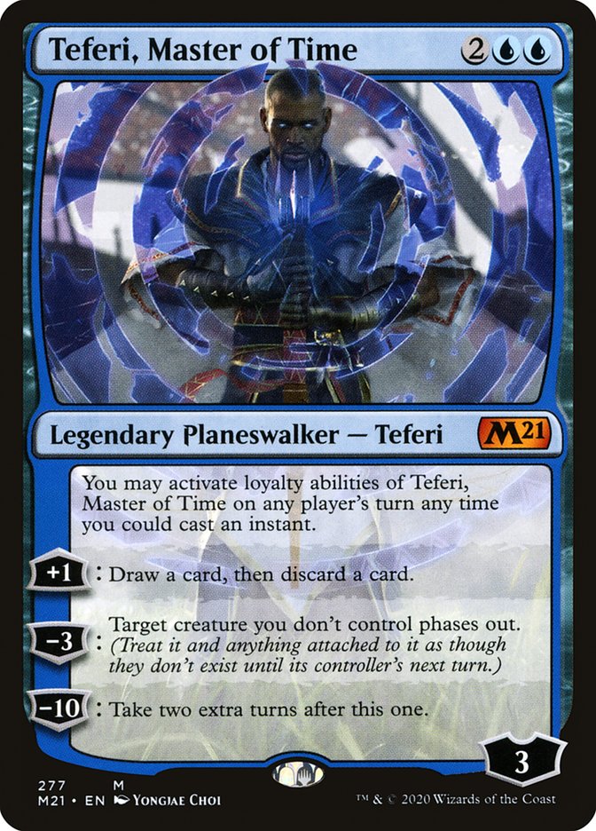 Teferi, Master of Time (277) [Core Set 2021] | Enigma On Main