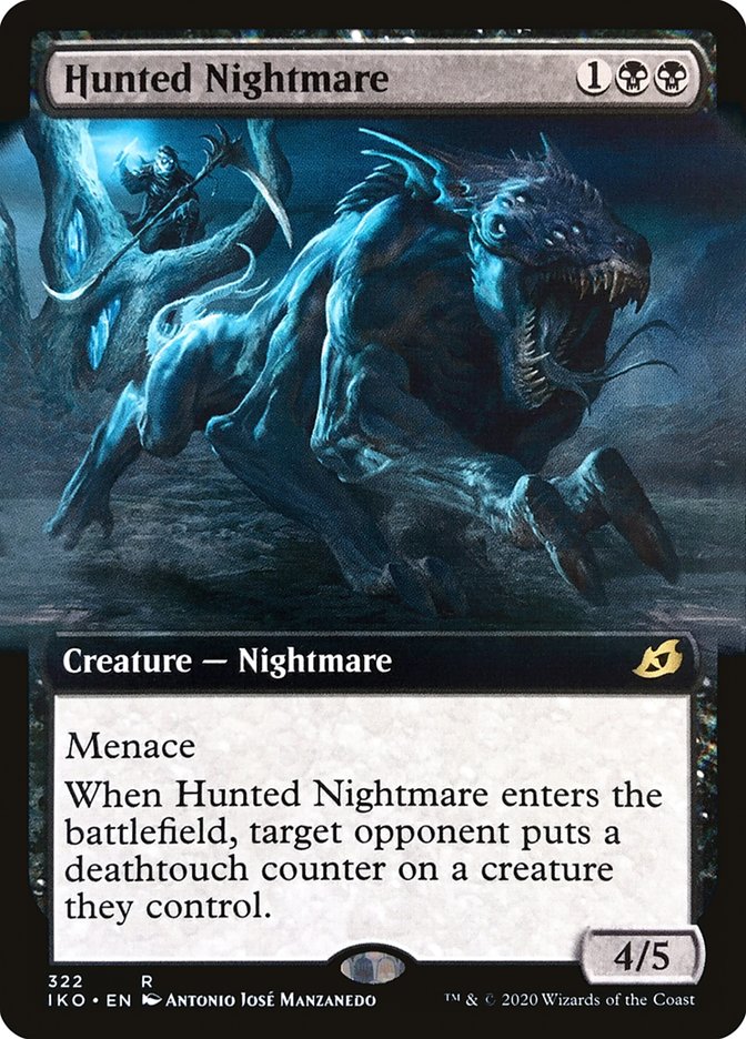 Hunted Nightmare (Extended Art) [Ikoria: Lair of Behemoths] | Enigma On Main