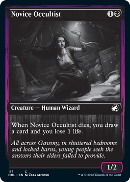 Novice Occultist [Innistrad: Double Feature] | Enigma On Main