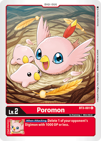 Poromon [BT3-001] [Release Special Booster Ver.1.5] | Enigma On Main