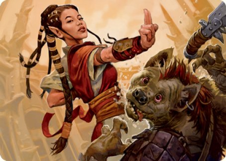 Half-Elf Monk Art Card [Dungeons & Dragons: Adventures in the Forgotten Realms Art Series] | Enigma On Main