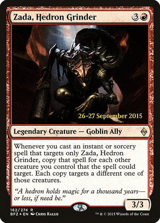 Zada, Hedron Grinder [Battle for Zendikar Promos] | Enigma On Main