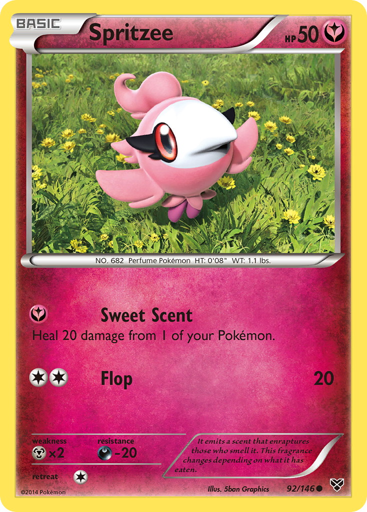 Spritzee (92/146) [XY: Base Set] | Enigma On Main