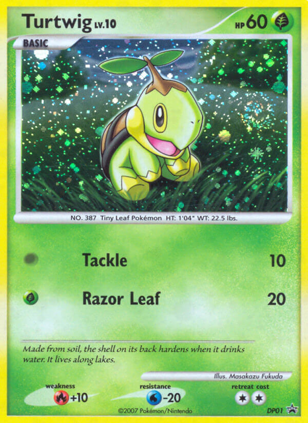 Turtwig (DP01) [Diamond & Pearl: Black Star Promos] | Enigma On Main