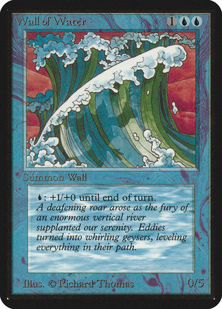 Wall of Water [Limited Edition Alpha] | Enigma On Main