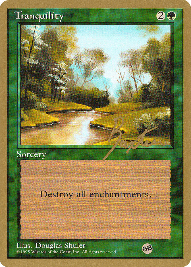 Tranquility (George Baxter) (SB) [Pro Tour Collector Set] | Enigma On Main