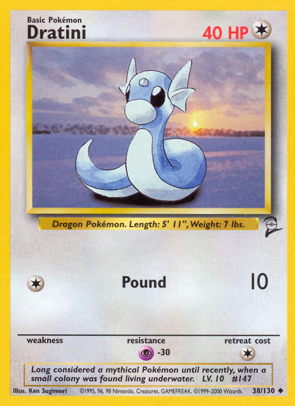 Dratini (38/130) [Base Set 2] | Enigma On Main