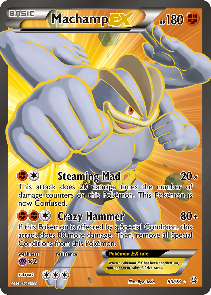 Machamp EX (90/98) [XY: Ancient Origins] | Enigma On Main