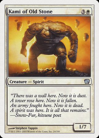 Kami of Old Stone [Ninth Edition] | Enigma On Main