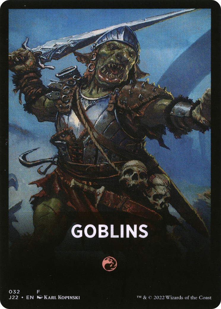 Goblins Theme Card [Jumpstart 2022 Front Cards] | Enigma On Main