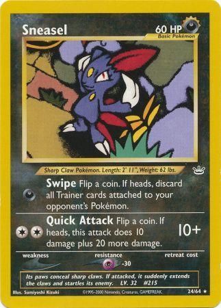 Sneasel (24/64) [Neo Revelation Unlimited] | Enigma On Main