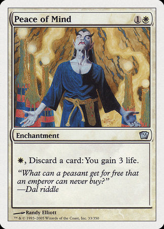 Peace of Mind [Ninth Edition] | Enigma On Main