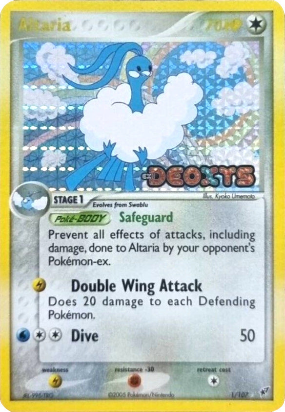 Altaria (1/107) (Stamped) [EX: Deoxys] | Enigma On Main