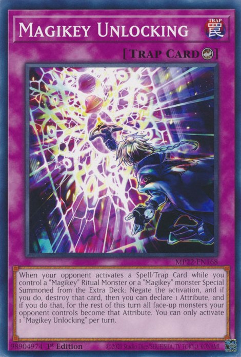 Magikey Unlocking [MP22-EN168] Common | Enigma On Main
