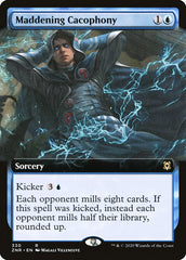 Maddening Cacophony (Extended Art) [Zendikar Rising] | Enigma On Main