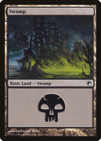 Swamp (238) [Scars of Mirrodin] | Enigma On Main