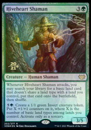 Hiveheart Shaman [Innistrad: Crimson Vow Prerelease Promos] | Enigma On Main