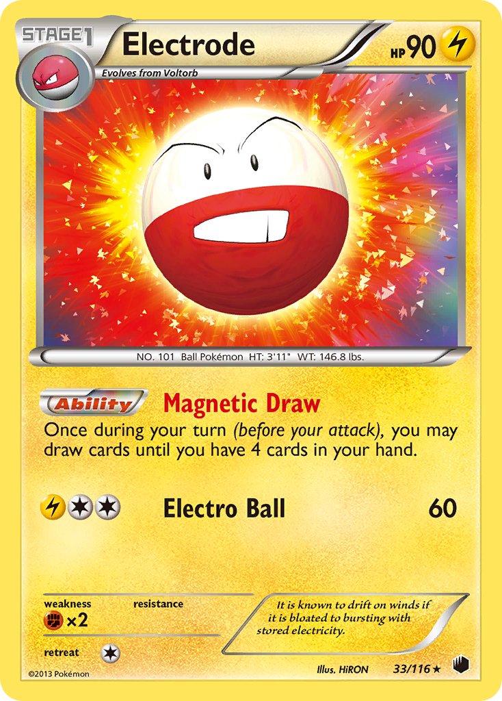 Electrode (33/116) (Theme Deck Exclusive) [Black & White: Plasma Freeze] | Enigma On Main