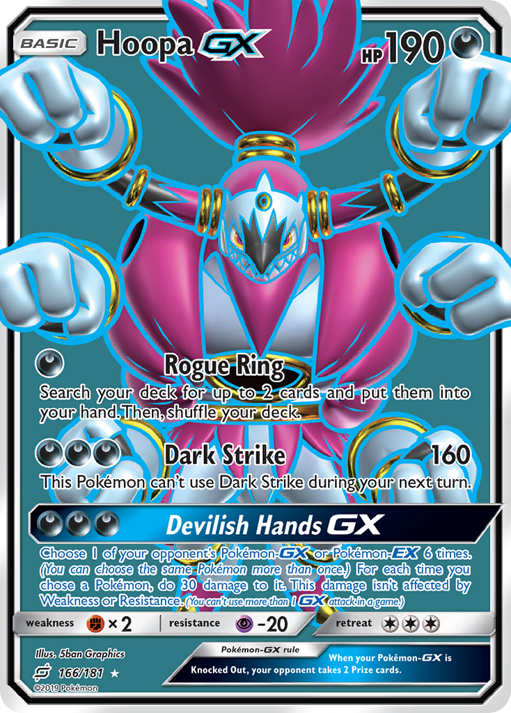 Hoopa GX (166/181) [Sun & Moon: Team Up] | Enigma On Main