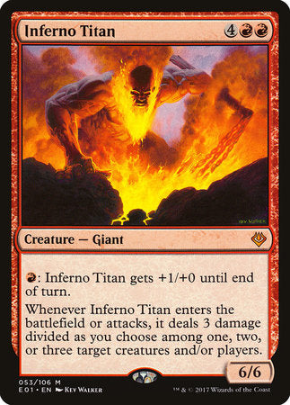 Inferno Titan [Archenemy: Nicol Bolas] | Enigma On Main