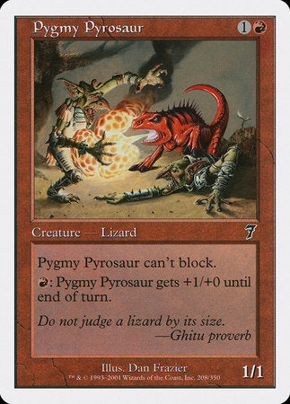 Pygmy Pyrosaur [Seventh Edition] | Enigma On Main