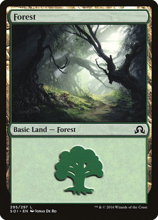 Forest (295) [Shadows over Innistrad] | Enigma On Main