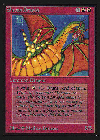 Shivan Dragon (IE) [Intl. Collectors’ Edition] | Enigma On Main