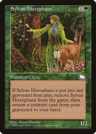 Sylvan Hierophant [Weatherlight] | Enigma On Main