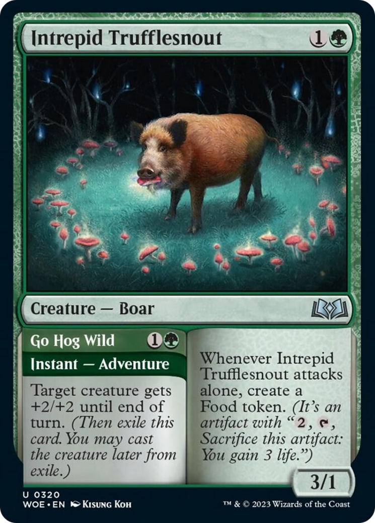 Intrepid Trufflesnout // Go Hog Wild [Wilds of Eldraine] | Enigma On Main