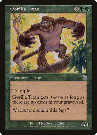 Gorilla Titan [Odyssey] | Enigma On Main
