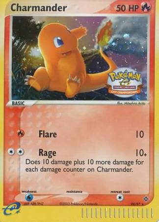 Charmander (98/97) (City Championship Promo) [EX: Dragon] | Enigma On Main