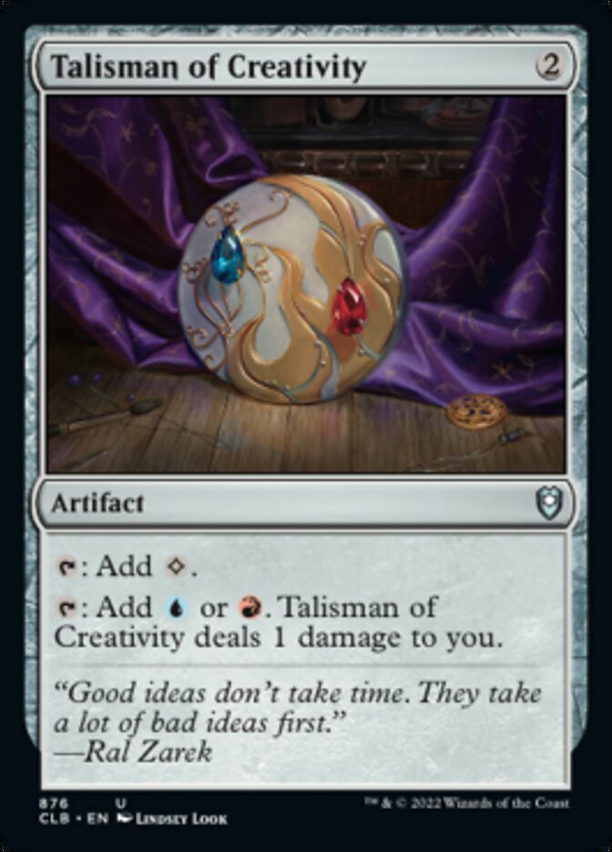 Talisman of Creativity [Commander Legends: Battle for Baldur's Gate] | Enigma On Main