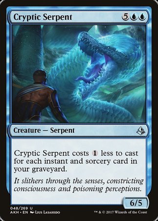 Cryptic Serpent [Amonkhet] | Enigma On Main