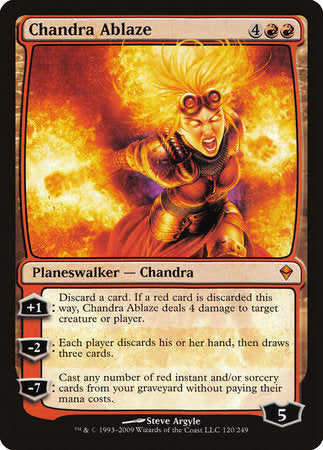 Chandra Ablaze [Zendikar] | Enigma On Main