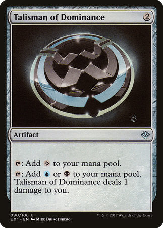 Talisman of Dominance [Archenemy: Nicol Bolas] | Enigma On Main