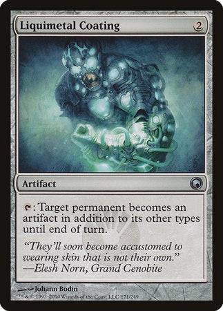 Liquimetal Coating [Scars of Mirrodin] | Enigma On Main